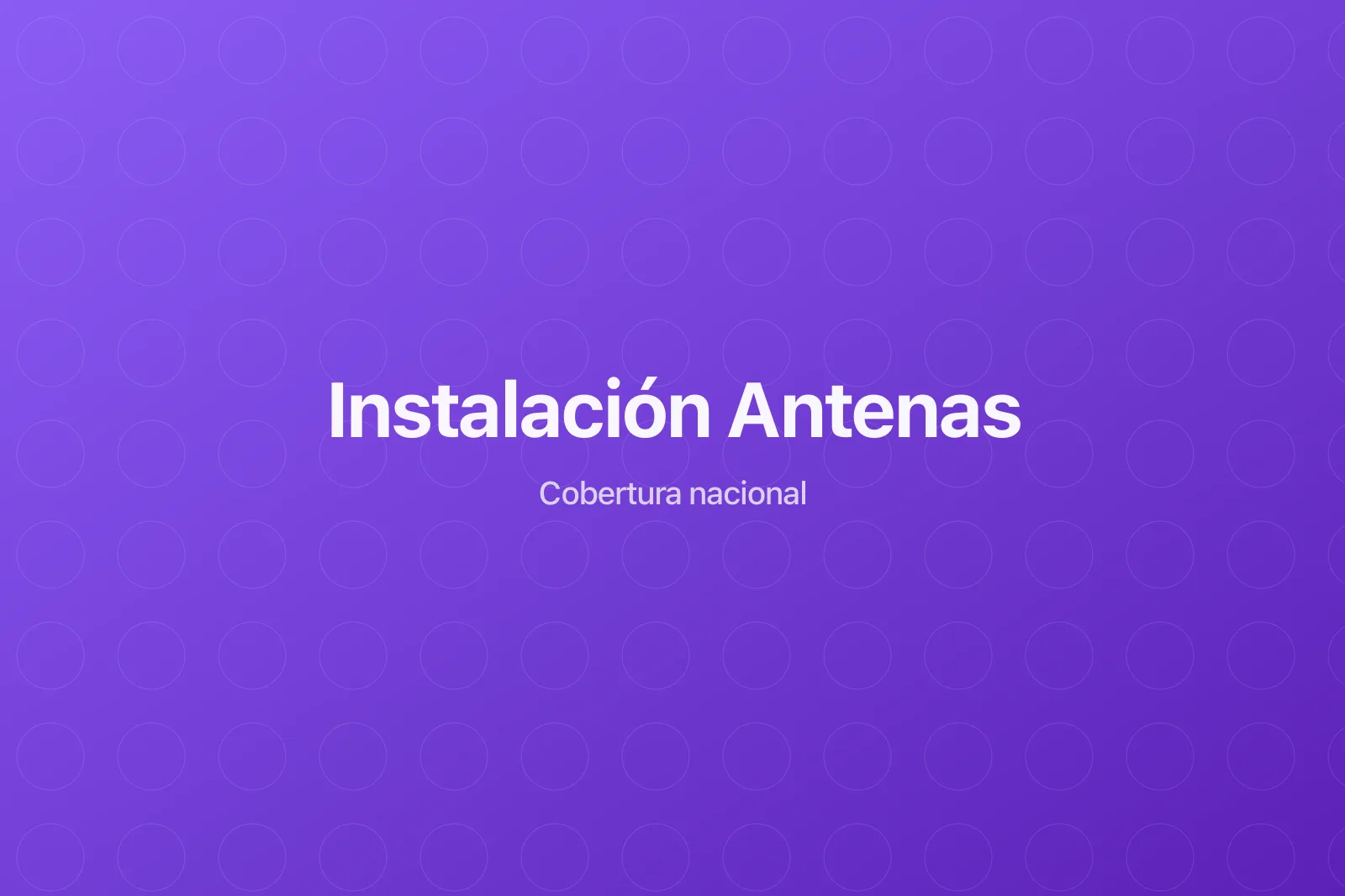 Tu Antenista